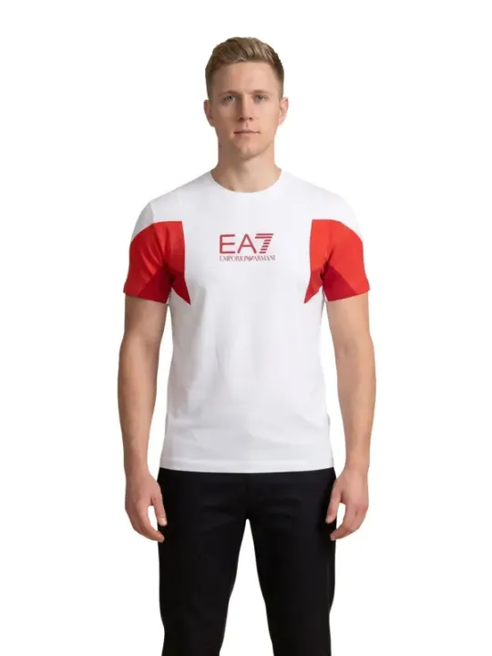 Ea7 Herren T-Shirt Weiß | online kaufen