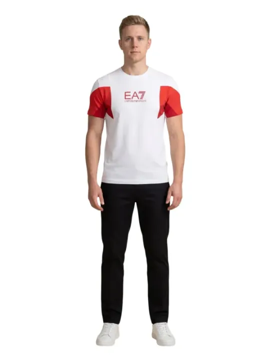 Ea7 Herren T-Shirt Weiß | online kaufen