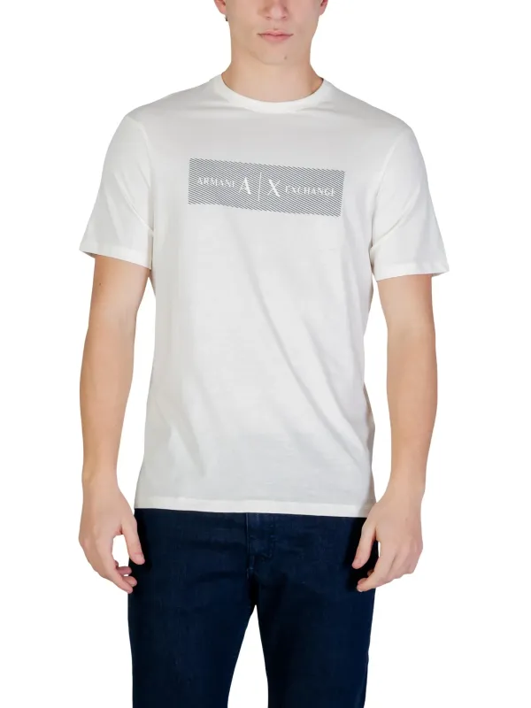 Armani Exchange Herren T-Shirt Weiß | online kaufen