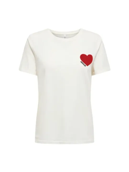 Only Damen T-Shirt Beige | online kaufen
