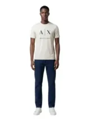 Armani Exchange Herren T-Shirt Beige | online kaufen