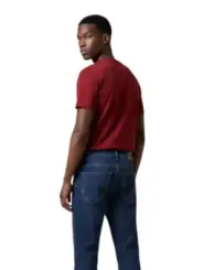 Armani Exchange Herren T-Shirt Bordeaux | online kaufen