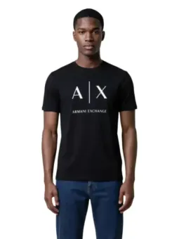 Armani Exchange Herren T-Shirt Schwarz mieten - Flex-Fashion
