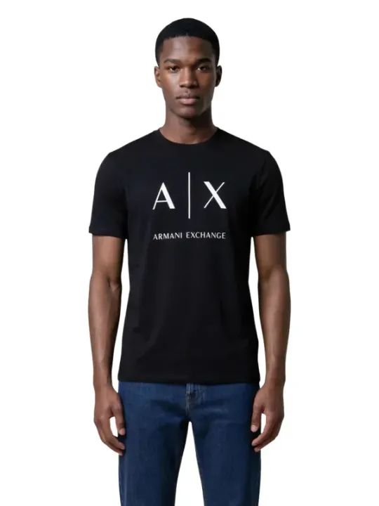 Armani Exchange Herren T-Shirt Schwarz | online kaufen
