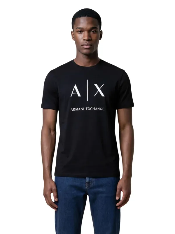 Armani Exchange Herren T-Shirt Schwarz | online kaufen