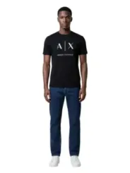 Armani Exchange Herren T-Shirt Schwarz | online kaufen