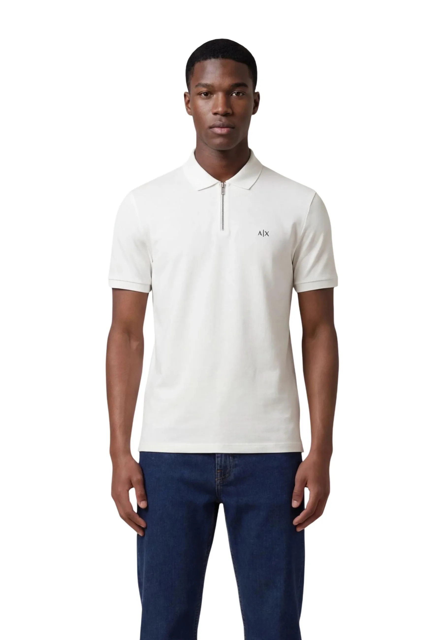 Herren Polo Weiß 509987