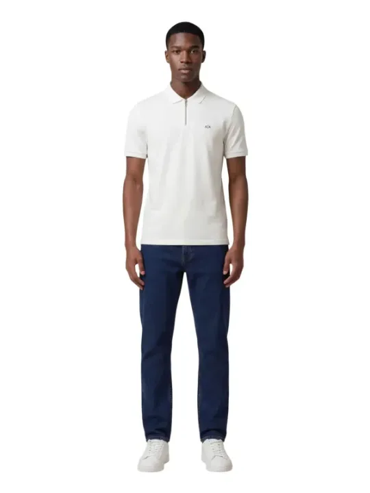 Armani Exchange Herren Polo Weiß | online kaufen
