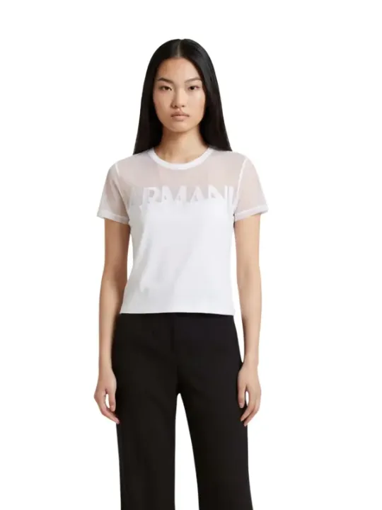 Armani Exchange Damen Top Weiß | online kaufen