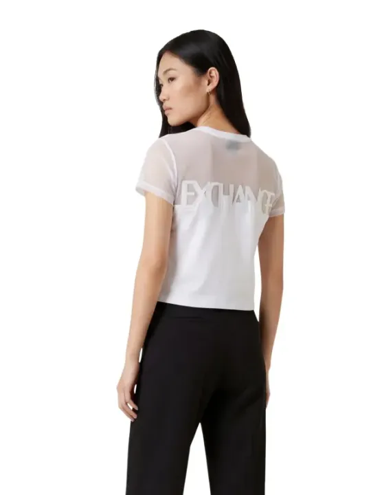 Armani Exchange Damen Top Weiß | online kaufen