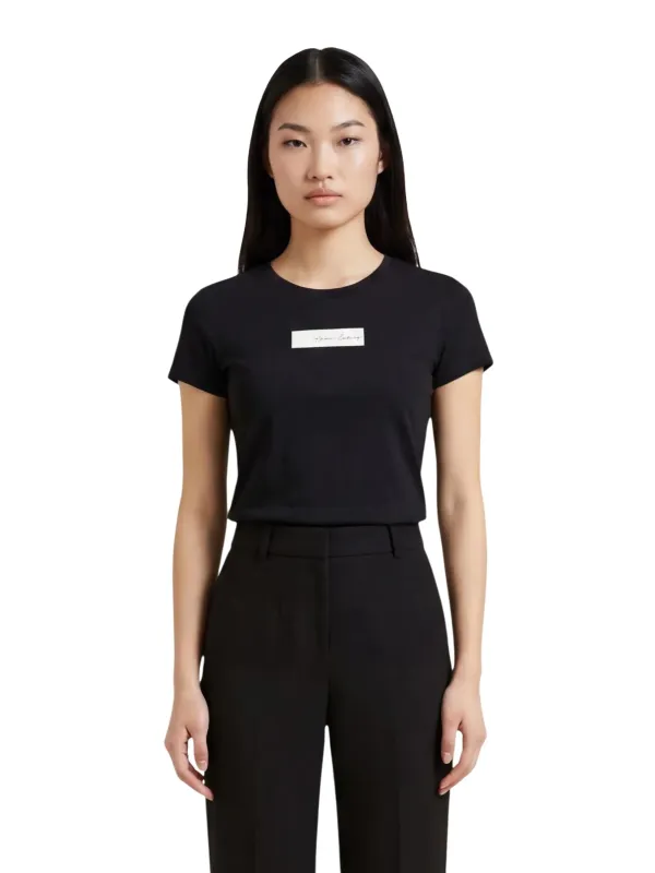 Armani Exchange Damen T-Shirt Schwarz mieten | Flex-Fashion