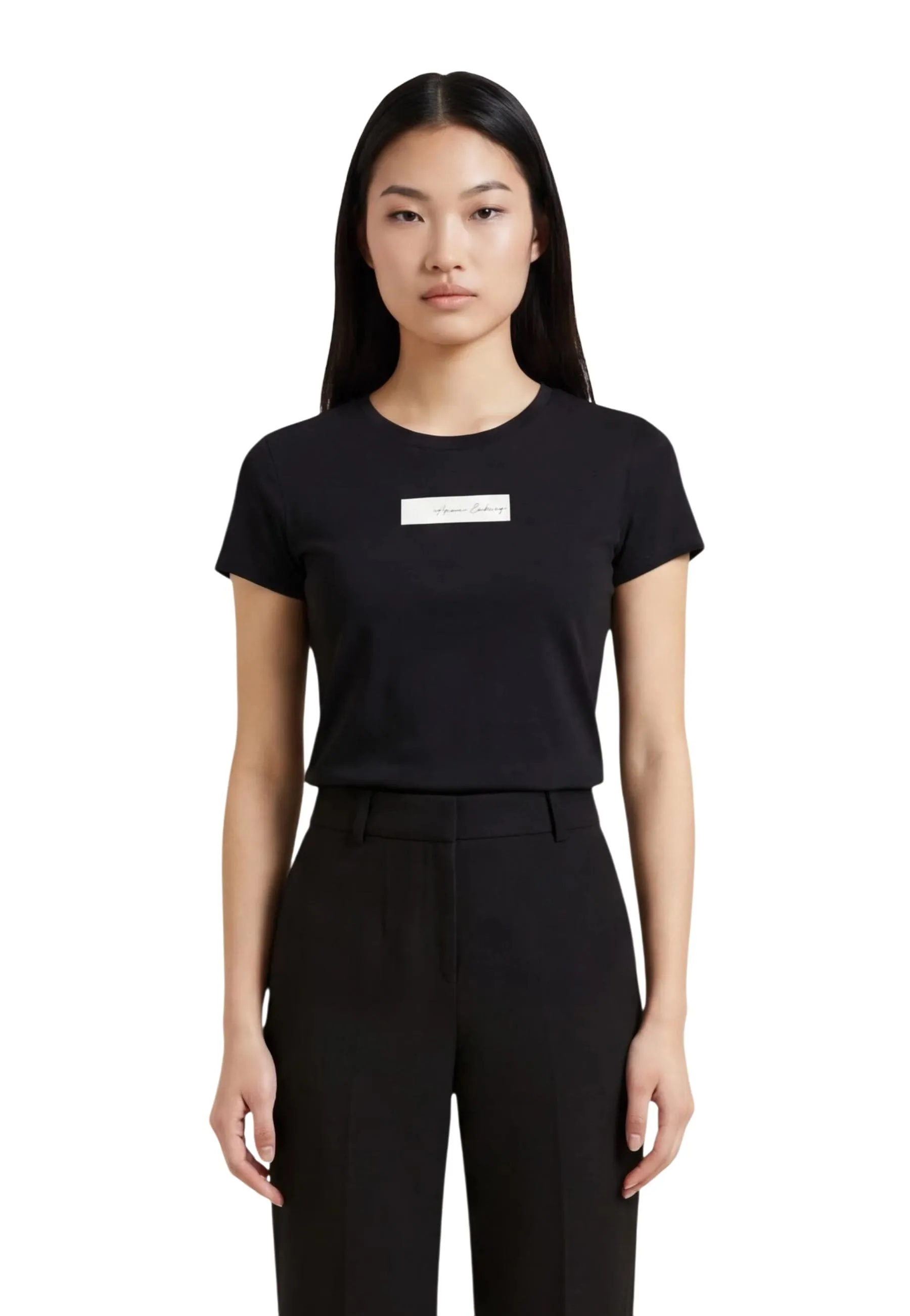 Damen T-Shirt Schwarz 509978