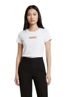 Armani Exchange Damen T-Shirt Weiß mieten - Flex-Fashion Verleih