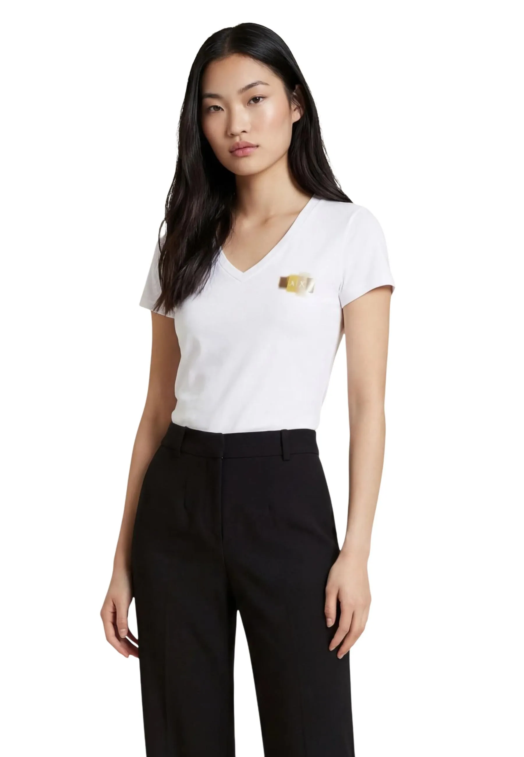 Damen T-Shirt Weiß 509976