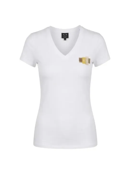 Armani Exchange Damen T-Shirt Weiß | online kaufen