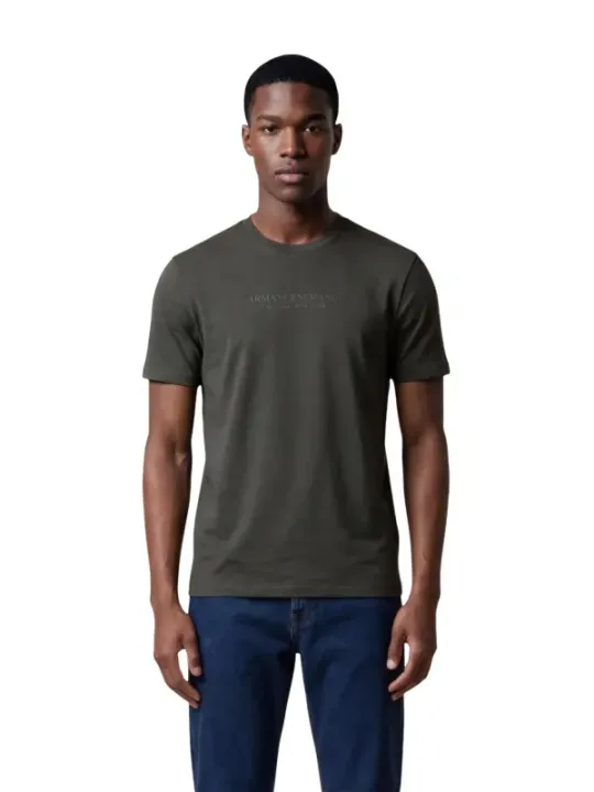 Armani Exchange Herren T-Shirt Grün | online kaufen