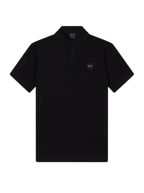 Armani Exchange Herren Polo Schwarz | online kaufen
