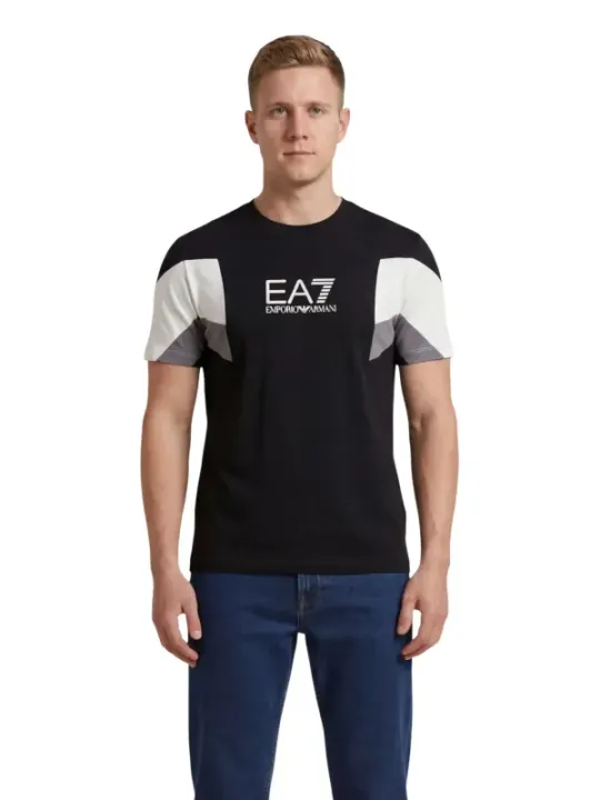 Ea7 Herren T-Shirt Schwarz | online kaufen