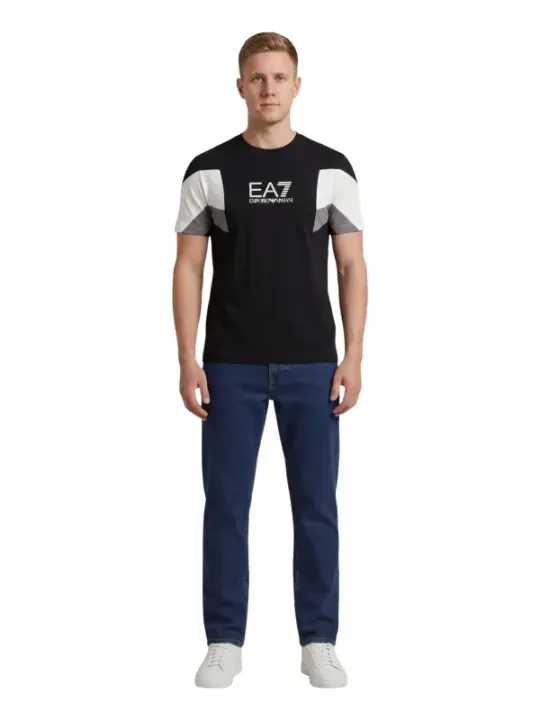 Ea7 Herren T-Shirt Schwarz | online kaufen