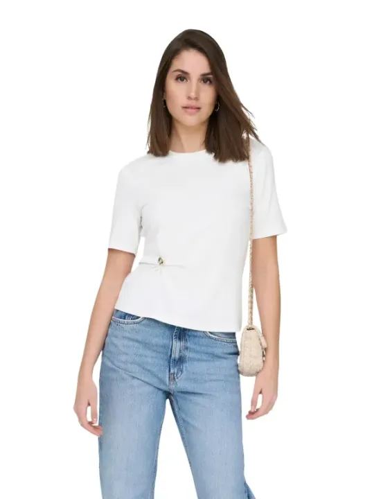 Only Damen T-Shirt Beige | online kaufen