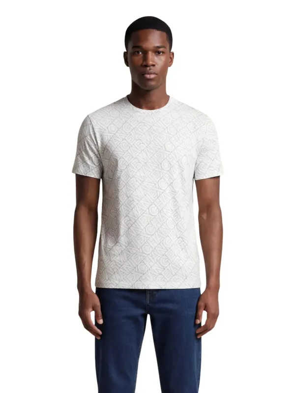 Armani Exchange Herren T-Shirt Beige | online kaufen