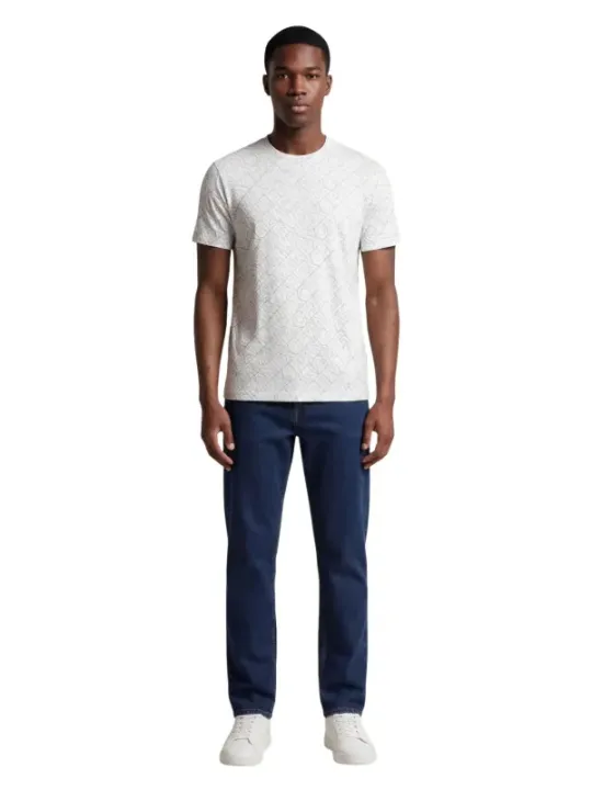 Armani Exchange Herren T-Shirt Beige | online kaufen