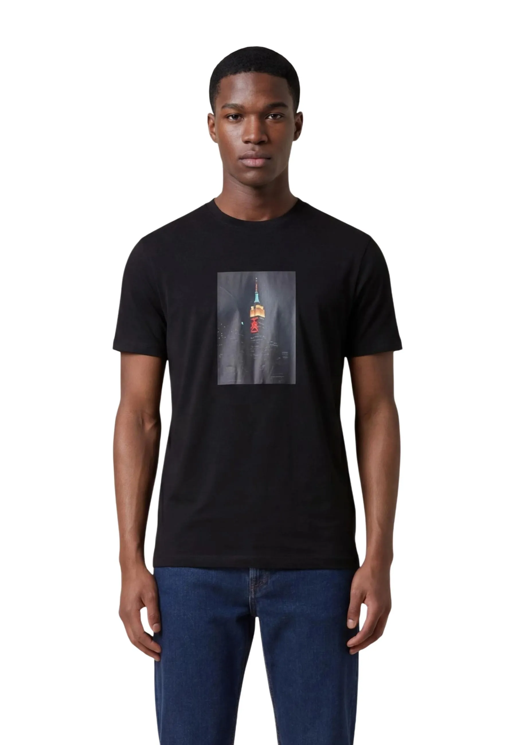 Herren T-Shirt Schwarz 509986