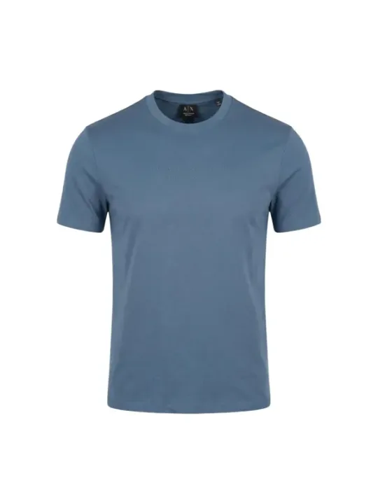 Armani Exchange Herren T-Shirt Azurblau | online kaufen