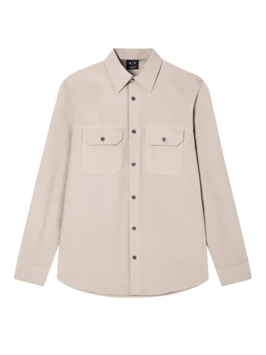 Armani Exchange Herren Hemd Beige | online kaufen