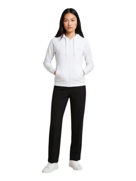 Armani Exchange Damen Fleece Weiß | online kaufen