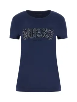 Guess Damen T-Shirt Blau | online kaufen