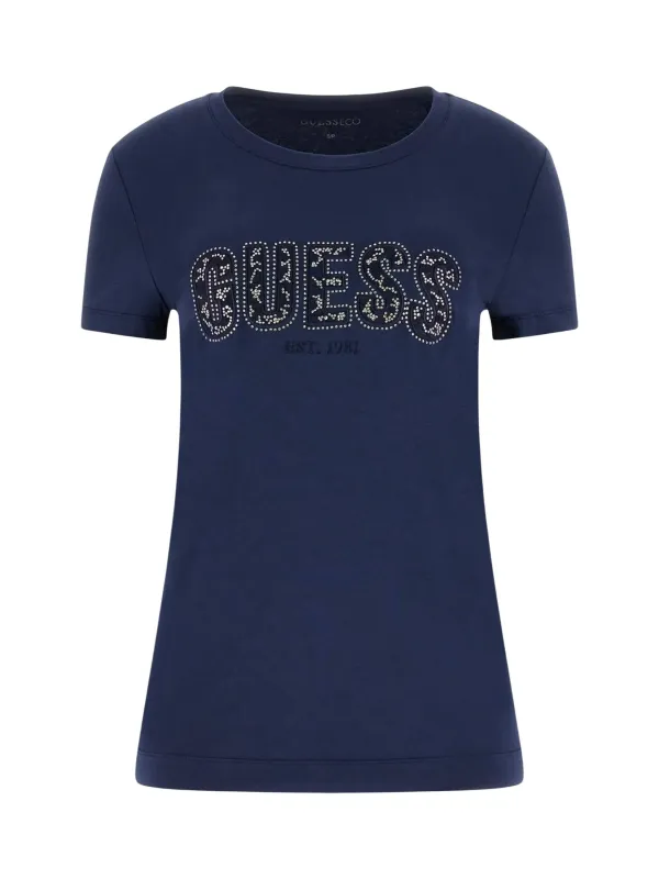 Guess Damen T-Shirt Blau | online kaufen