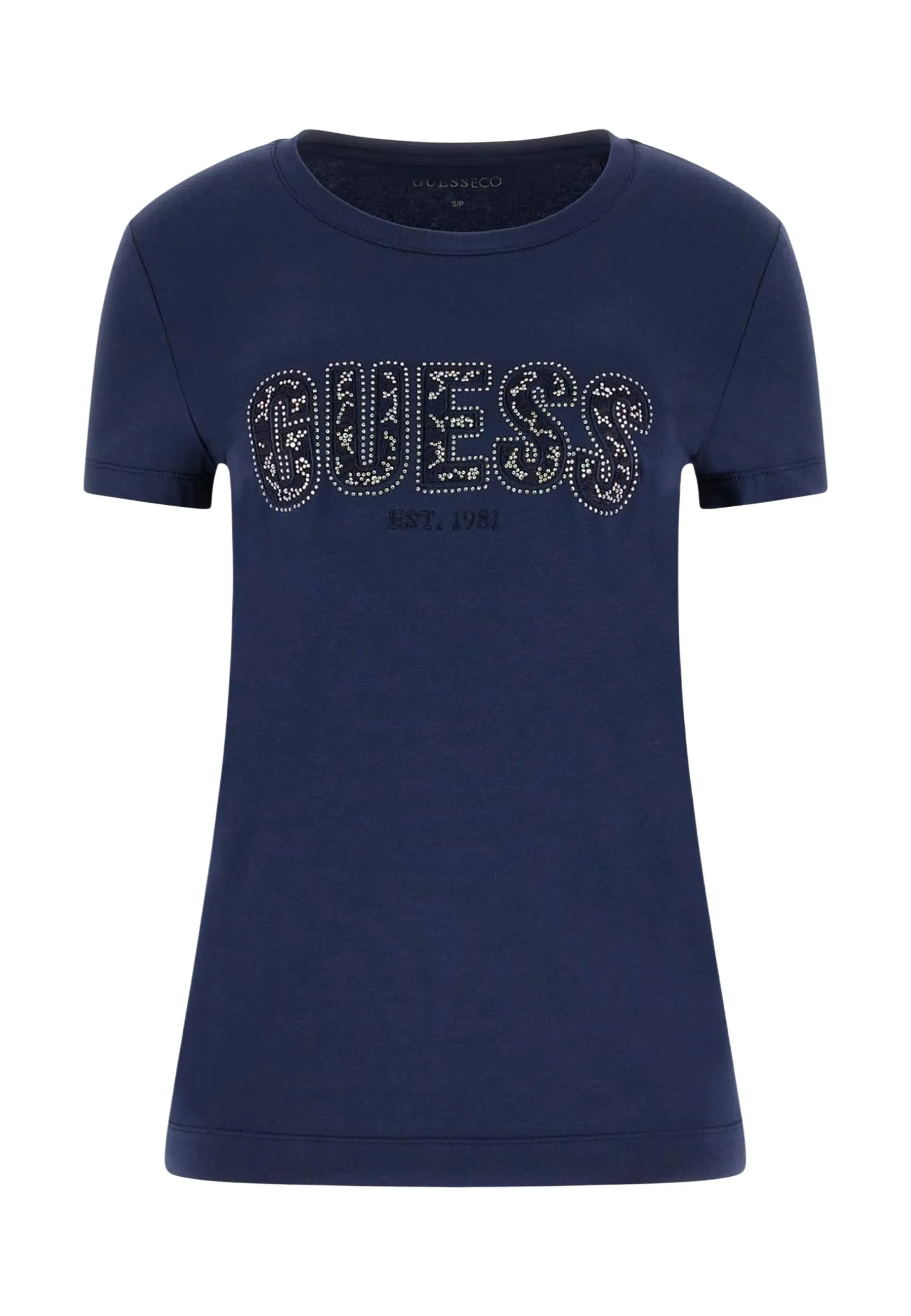 Guess Damen T-Shirt Blau 509961