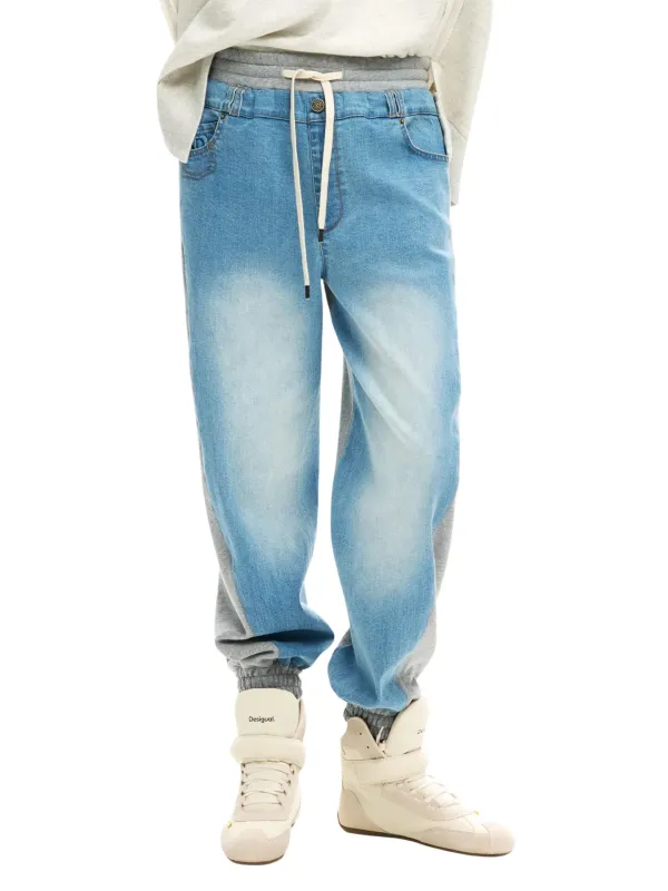 Desigual Damen Jeans Azurblau | online kaufen