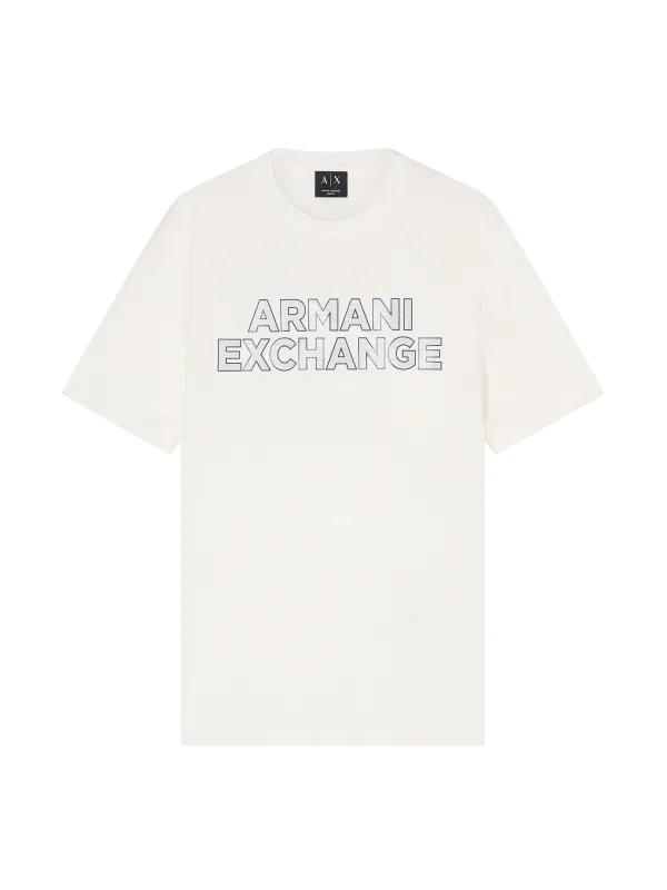 Armani Exchange Herren T-Shirt Weiß | online kaufen