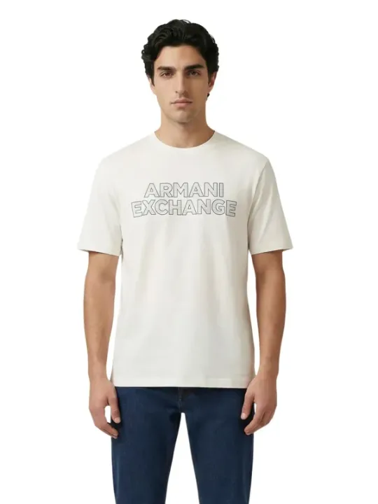 Armani Exchange Herren T-Shirt Weiß | online kaufen