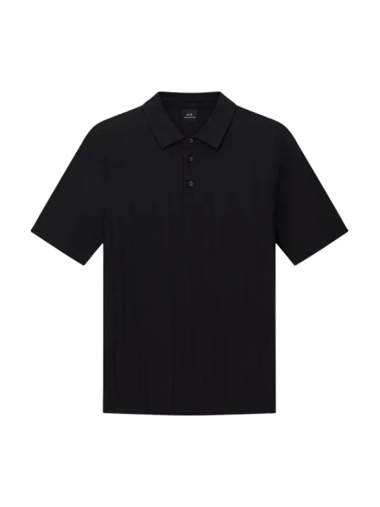 Armani Exchange Herren Polo Schwarz | online kaufen
