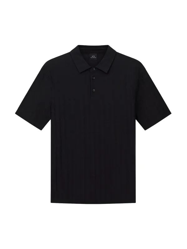 Armani Exchange Herren Polo Schwarz | online kaufen