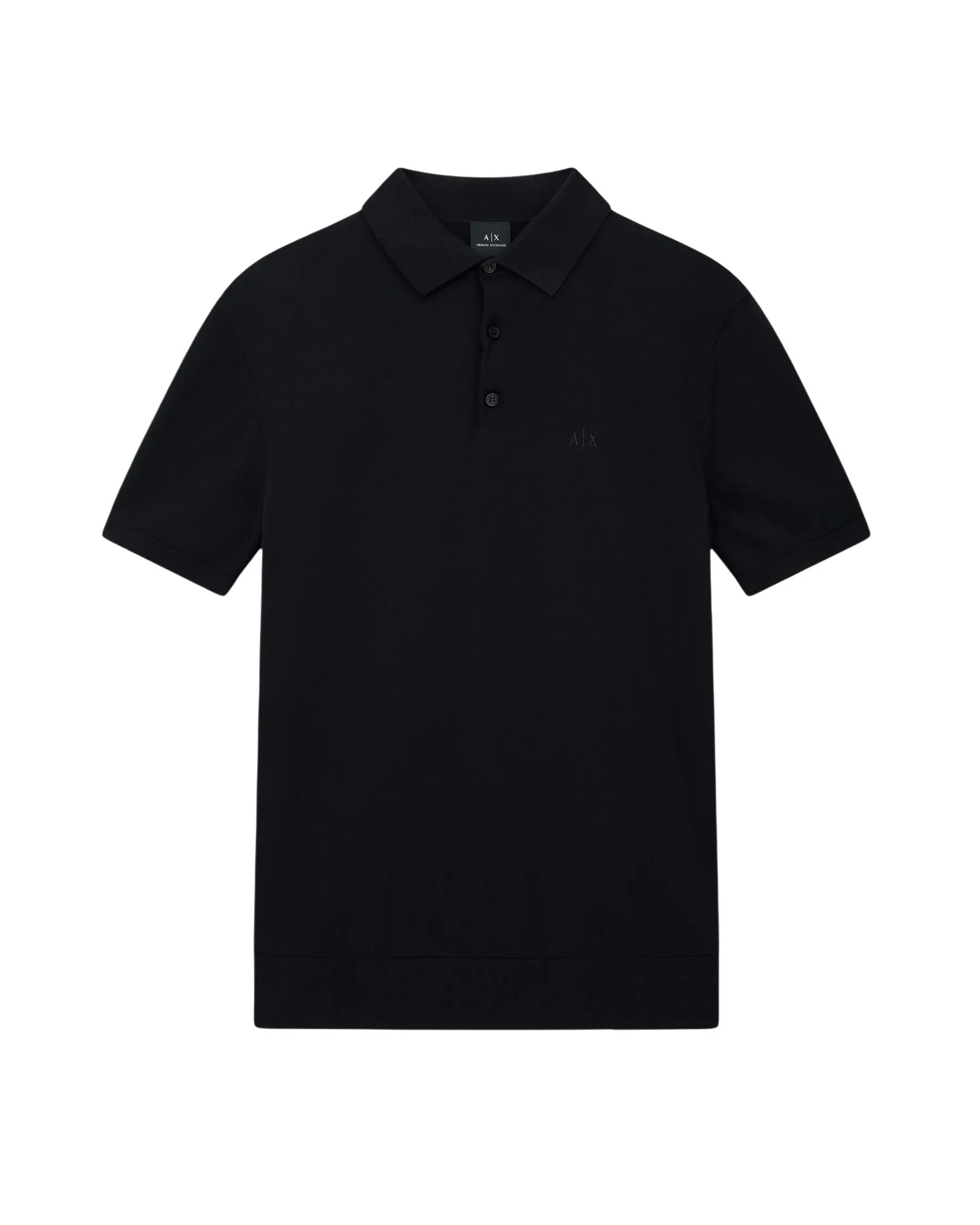 Herren Polo Schwarz 509458