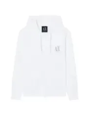 Armani Exchange Herren Fleece Weiß | online kaufen