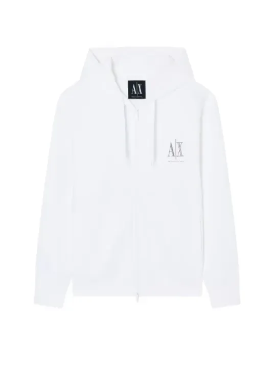 Armani Exchange Herren Fleece Weiß | online kaufen