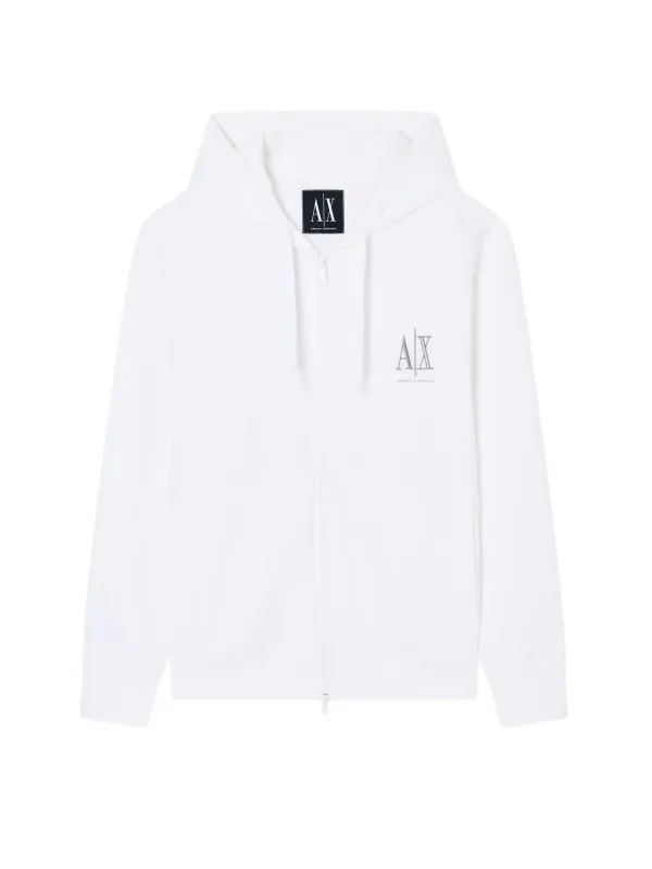 Armani Exchange Herren Fleece Weiß | online kaufen