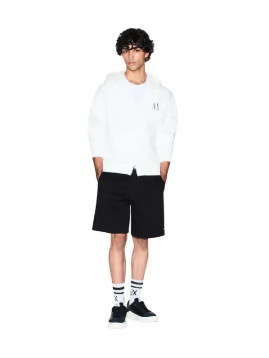 Armani Exchange Herren Fleece Weiß | online kaufen