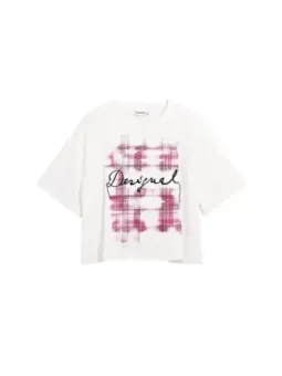 Desigual Damen T-Shirt Weiß mieten – Flex-Fashion Verleih