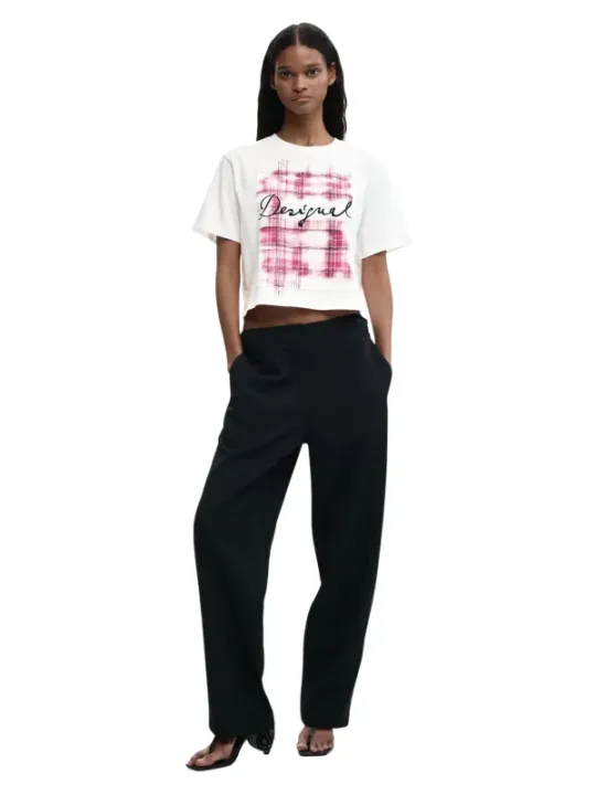 Desigual Damen T-Shirt Weiß | online kaufen