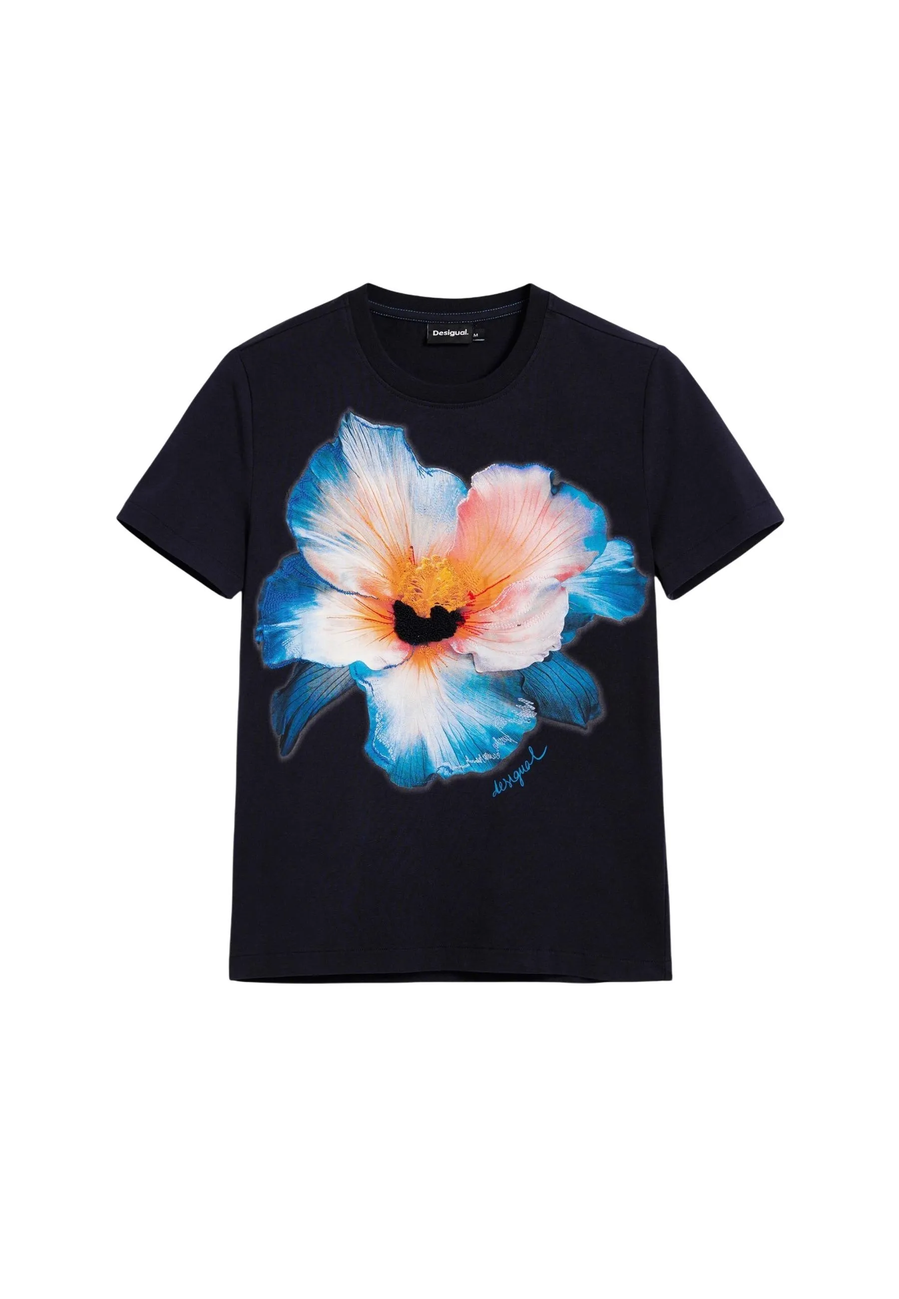Desigual Damen T-Shirt Blau 509510