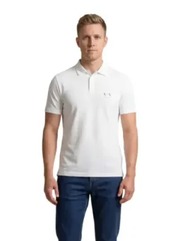 Armani Exchange Herren Polo Weiß | online kaufen