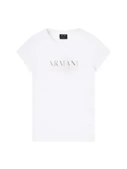 Armani Exchange Damen T-Shirt Weiß mieten - Flex-Fashion