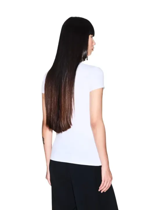 Armani Exchange Damen T-Shirt Weiß | online kaufen