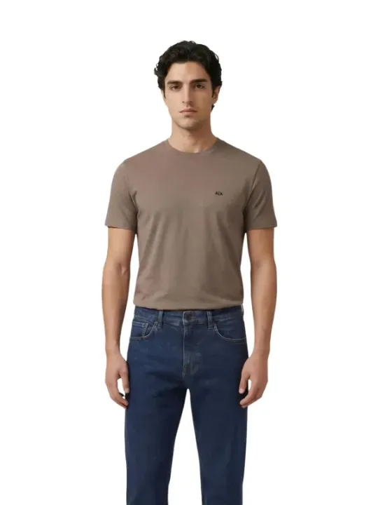 Armani Exchange Herren T-Shirt Braun | online kaufen